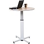 Luxor Pneumatic Adjustable Round Pedestal Table (LX-PNADJ-ROUND)~#|#~s1085077_sc7
