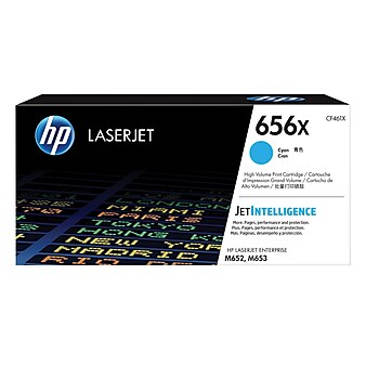 HP 656X Cyan High Yield Toner Cartridge (CF461X)