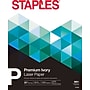 Staples 30% Recycled 8.5" x 11" Multipurpose Paper, 32 lbs., 100 Brightness, Ivory, 300/Pack (358C-STP)~#|#~s1085225_sc7