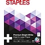 Staples 8.5" x 11" Laser Paper, 28 lbs., 98 Brightness, 500/Ream (733333)~#|#~s1085230_sc7