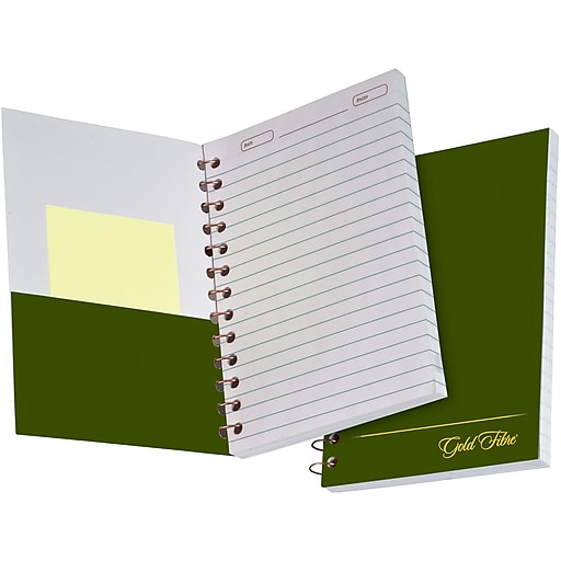 Ampad Gold Fibre® Personal Notebook, White, 7