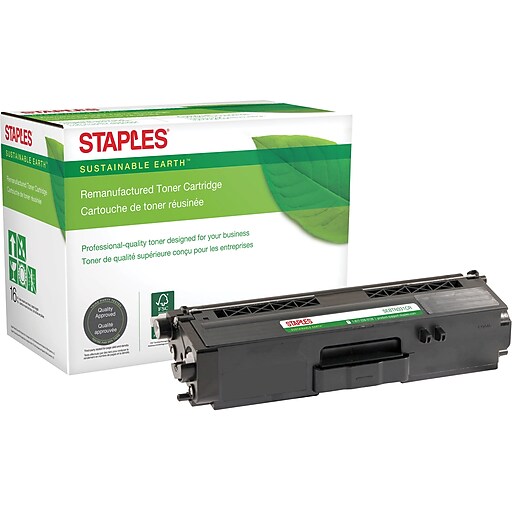 Staples® Remanufactured Laser Toner Cartridge, Brother TN331 (TN331C