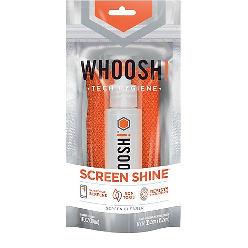 WHOOSH! Screen Cleaner Spray, Clean, 1 oz. (31030MLSSR) at Staples