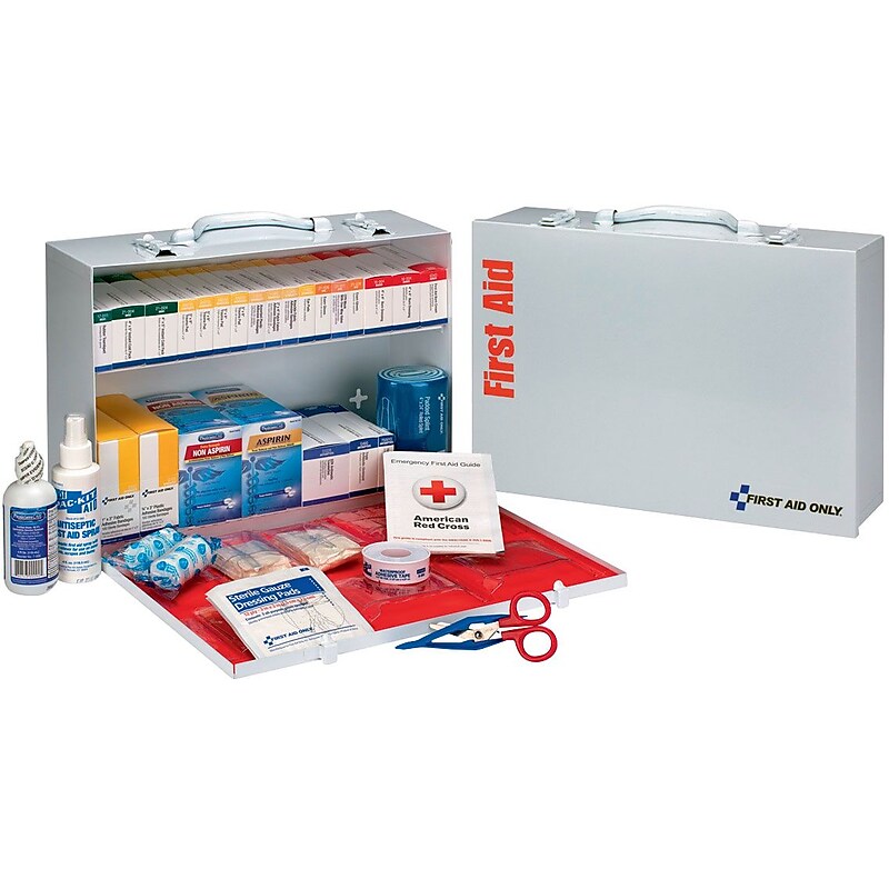 First Aid Only First Aid Kits, 446 Pieces, White (90573) image 1