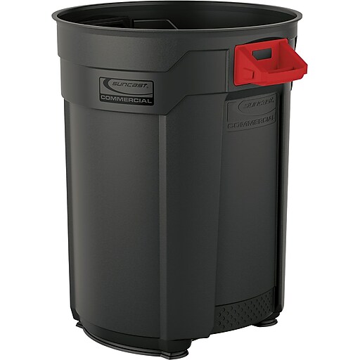 Suncast Commercial Utility Trash Can 55 Gallon (BMTCU55) at Staples