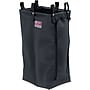 Suncast Commercial House Keeping Cleaning Cart Bag Divider, Black Polyethylene (HKCBAG02D)~#|#~s1089456_sc7