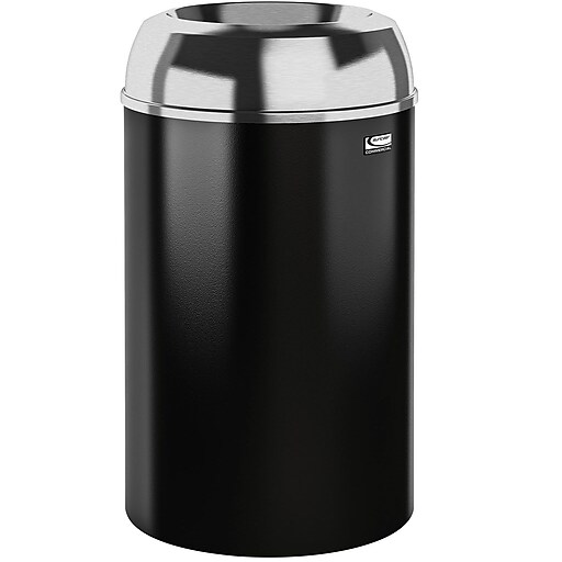 Shop Staples for Suncast Commercial Metal Indoor Trash Can 30 Gal