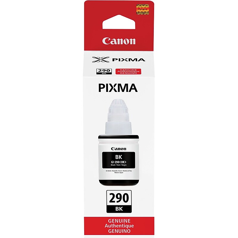 Canon 290 Black Standard Yield Ink Bottle (1595C001) image 1