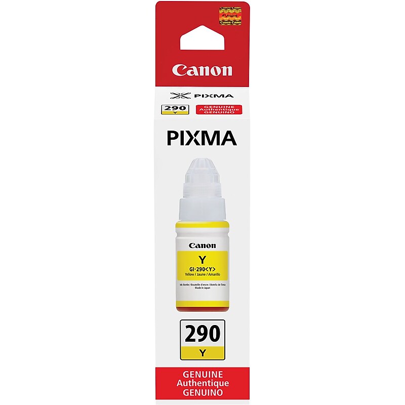 Canon 290 Yellow Standard Yield Ink Bottle (1598C001) image 1