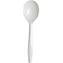 Dixie Plastic Soup Spoon, 5-9/16” Medium-Weight, White, 1000/Pack (PSM21)~#|#~s1090063_sc7