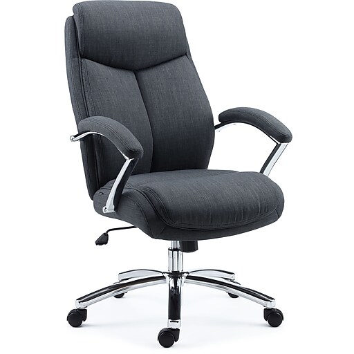 Staples Fayston Fabric Home Office Chair, Gray | Staples