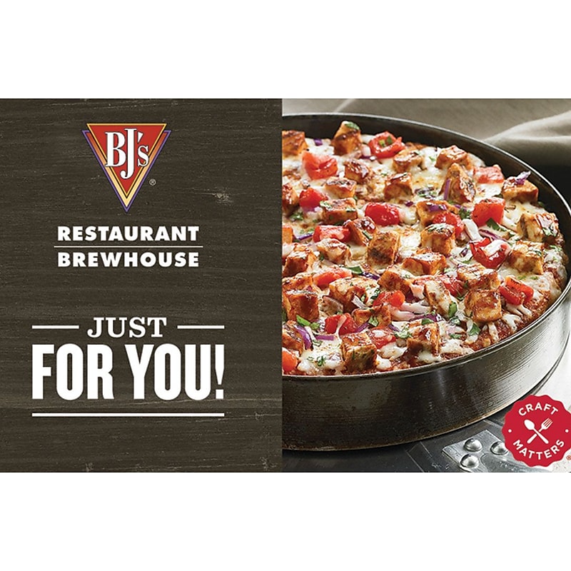 BJ's Restaurant Gift Card $25 image 1