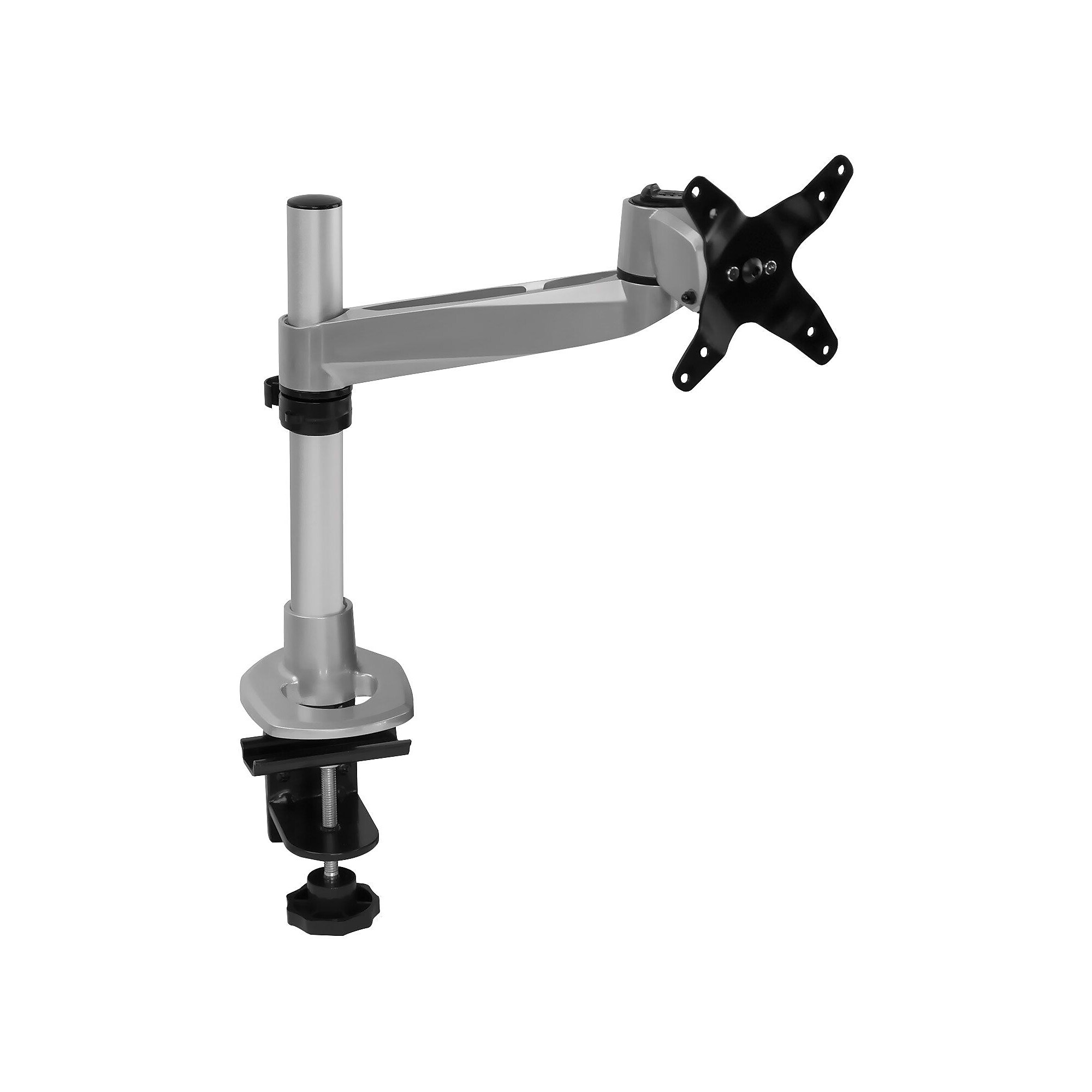 Mount-It! Modular Mount Adjustable Monitor Mount, Up to 30″ Monitors, Gray/Silver (MI-321116) Sansujyuku sansujyuku.com
