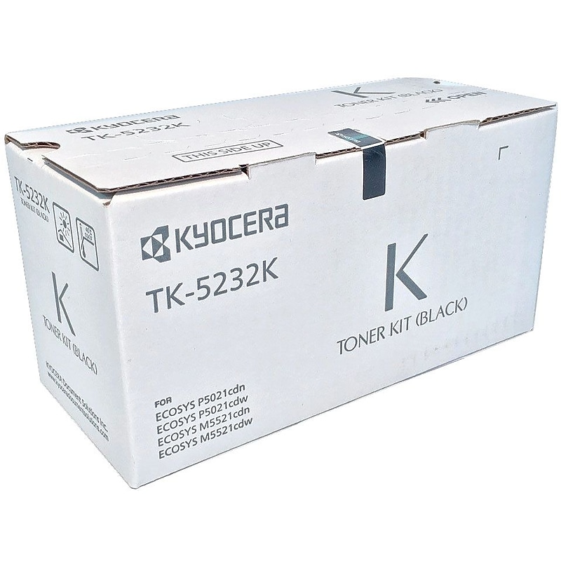 Kyocera TK-5232K Black Standard Yield Toner Cartridge image 1