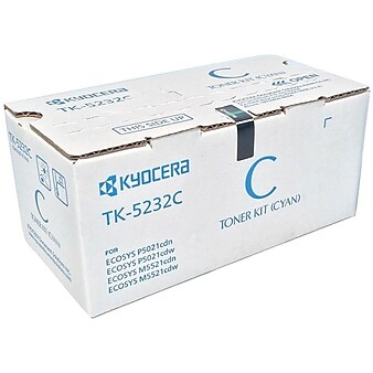 Kyocera TK-5232C Cyan Standard Yield Toner Cartridge