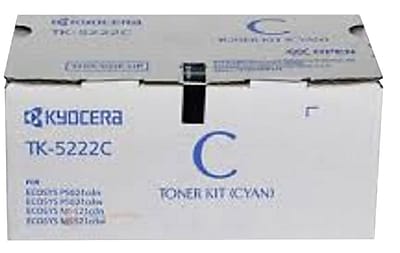 Kyocera TK-5222C Cyan Standard Yield Toner Cartridge Sansujyuku sansujyuku.com