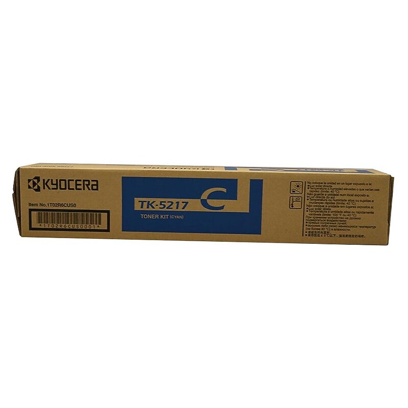 Kyocera TK-5217C Cyan Standard Toner Cartridge image 1