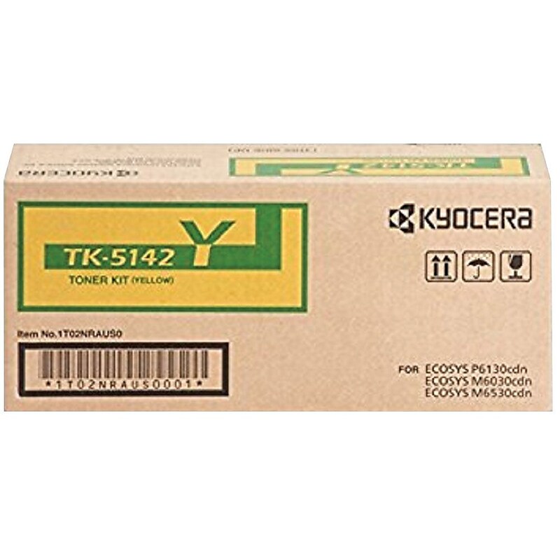 Kyocera TK-5142Y Yellow Standard Toner Cartridge image 1