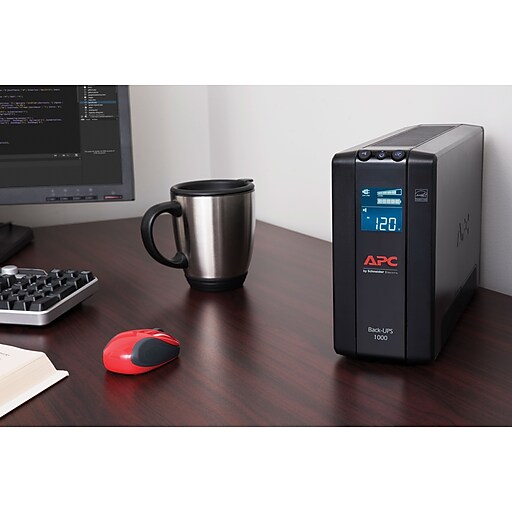APC BackUPS Pro Compact Tower 1000VA UPS Battery Backup & Surge