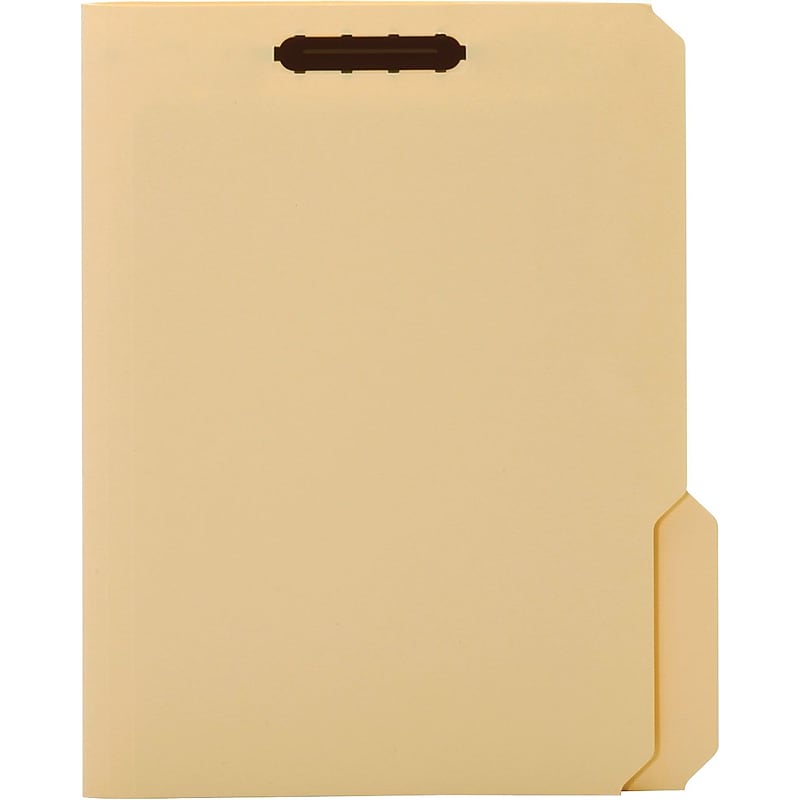 Pendaflex Heavy Duty Manila Fastener Folders, 3/4" Expansion, 1/3 Cut Tabs, Letter Size, Manila, 50/Box (14537-18PT) image 1