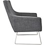 Adesso Home Kendrick Fabric Lounge Chair, Charcoal Gray (GR2002-10)~#|#~s1092948_sc7