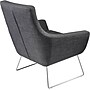 Adesso Home Kendrick Fabric Lounge Chair, Charcoal Gray (GR2002-10)~#|#~s1092949_sc7