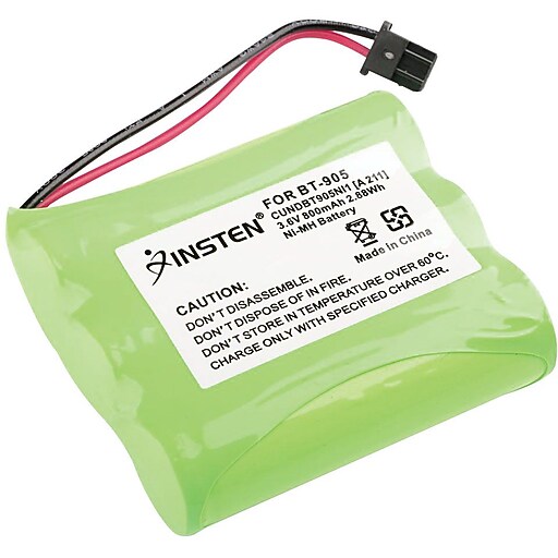 Insten Uniden BT1008 BT1008 Cordless Home Phone Battery, 2 Pack at Staples