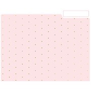 Eccolo Pindot Top Tab File Folders, Letter Size, 3 Tab, 9/Pack (ST617A)