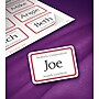 Avery Flexible Laser/Inkjet Name Badge Labels, 2 1/3" x 3 3/8", White with Red Border, 400 Labels Per Pack (5095)~#|#~s1094564_sc7