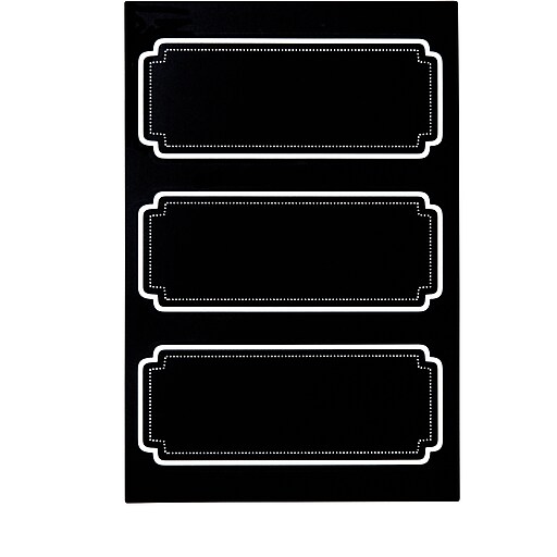 Shop Staples For Martha Stewart Chalkboard Labels 18 Pack 51122