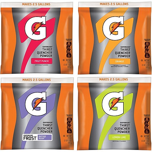 Gatorade® Variety Pack Powder Sports Drink Mix, 21 oz., 32/Pack Staples