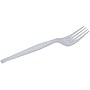 Dixie Plastic Forks, Heavy-Weight, White, 100/Box (KH207)~#|#~s1095380_sc7