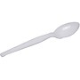 Dixie Plastic Teaspoon 6”, Heavy-Weight, White, 100/Box (TH207)~#|#~s1095414_sc7