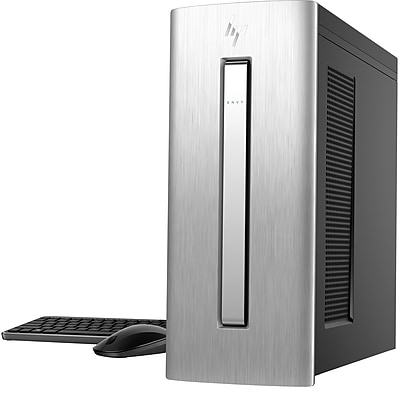 HP ENVY 750-520 Desktop Computer, 7th Gen Core i7, 8GB RAM, 1TB HDD + 256GB SSD