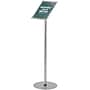 Deflect-O Document Holder, 8.5" x 11", Freestanding, Silver Steel (692045)~#|#~s1096022_sc7