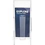 Deflecto Stand-Tall Brochure Holder, 4.5" x 11.875", Vertical, Wall Mounted, Clear Plastic (55601)~#|#~s1096047_sc7
