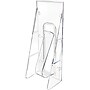 Deflecto Stand-Tall Brochure Holder, 4.5" x 11.875", Vertical, Wall Mounted, Clear Plastic (55601)~#|#~s1096049_sc7
