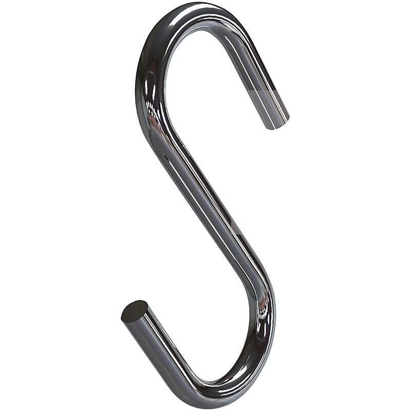 Deflecto® S Hook, 1", 50/Pack (20013) image 1