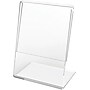 Deflecto Card Holder, 1 1/2" x 2", Vertical, Table Top, Clear Plastic, 10/Pack (20004)~#|#~s1096166_sc7