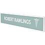 Deflect-O Horizontal Nameplate Holder, Horizontal, Wall Mounted, Clear Plastic (587501RT)~#|#~s1096262_sc7