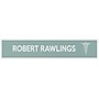 Deflect-O Horizontal Nameplate Holder, Horizontal, Wall Mounted, Clear Plastic (587501RT)~#|#~s1096265_sc7