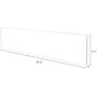 Deflect-O Horizontal Nameplate Holder, Horizontal, Wall Mounted, Clear Plastic (587501RT)~#|#~s1096266_sc7