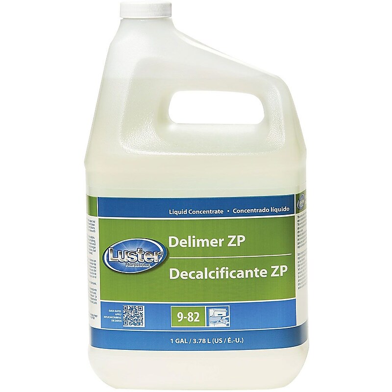 Luster Professional Zero Phosphate Delimer, 1 Gallon, 4/Carton (45908) image 1