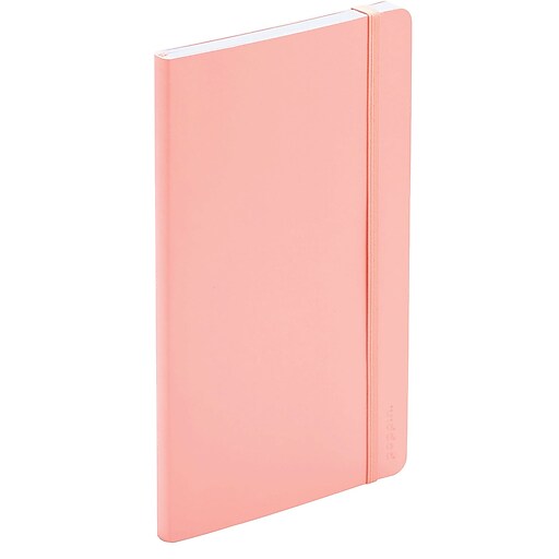 Poppin Soft Cover 1Subject Pocket Notebook, 5" x 8.25", Narrow Ruled