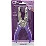 Punchline Medium-Duty 1-Hole Diamond Shape Punch, 15 Sheets/20 lb., Black/Silver (MCG52300C)~#|#~s1097119_sc7