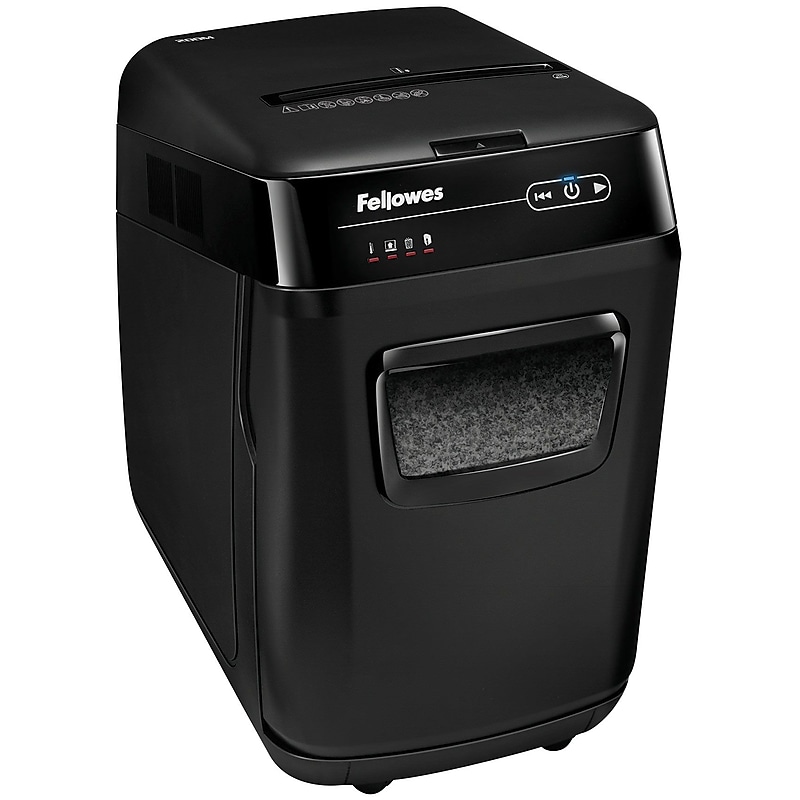 Fellowes AutoMax 200M 200 Sheet Micro-Cut Personal Shredder (4656201) image 1