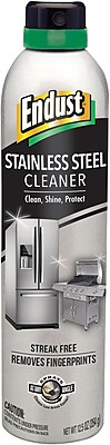 Endust Stainless Steel Cleaner  12.5 oz  Appliance Spray  pack of 4 