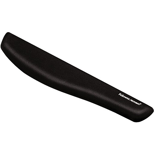 Fellowes PlushTouch Foam Wrist Rest, Black (9252104) Staples