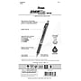 Pentel EnerGel RTX Gel Pens, Bold Point, Assorted Ink, 5/Pack (BL80BP5M)~#|#~s1098198_sc7