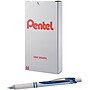 Pentel EnerGel Retractable Gel Pen, Medium Point, Blue Ink, Dozen (BLN77PW-C)~#|#~s1098208_sc7